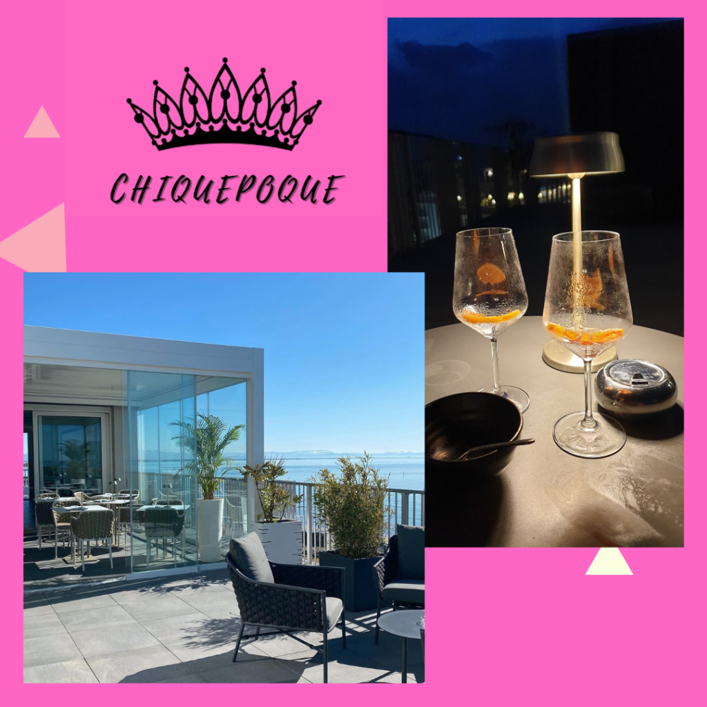 La terrazza perfetta, per aperitivi al tramonto